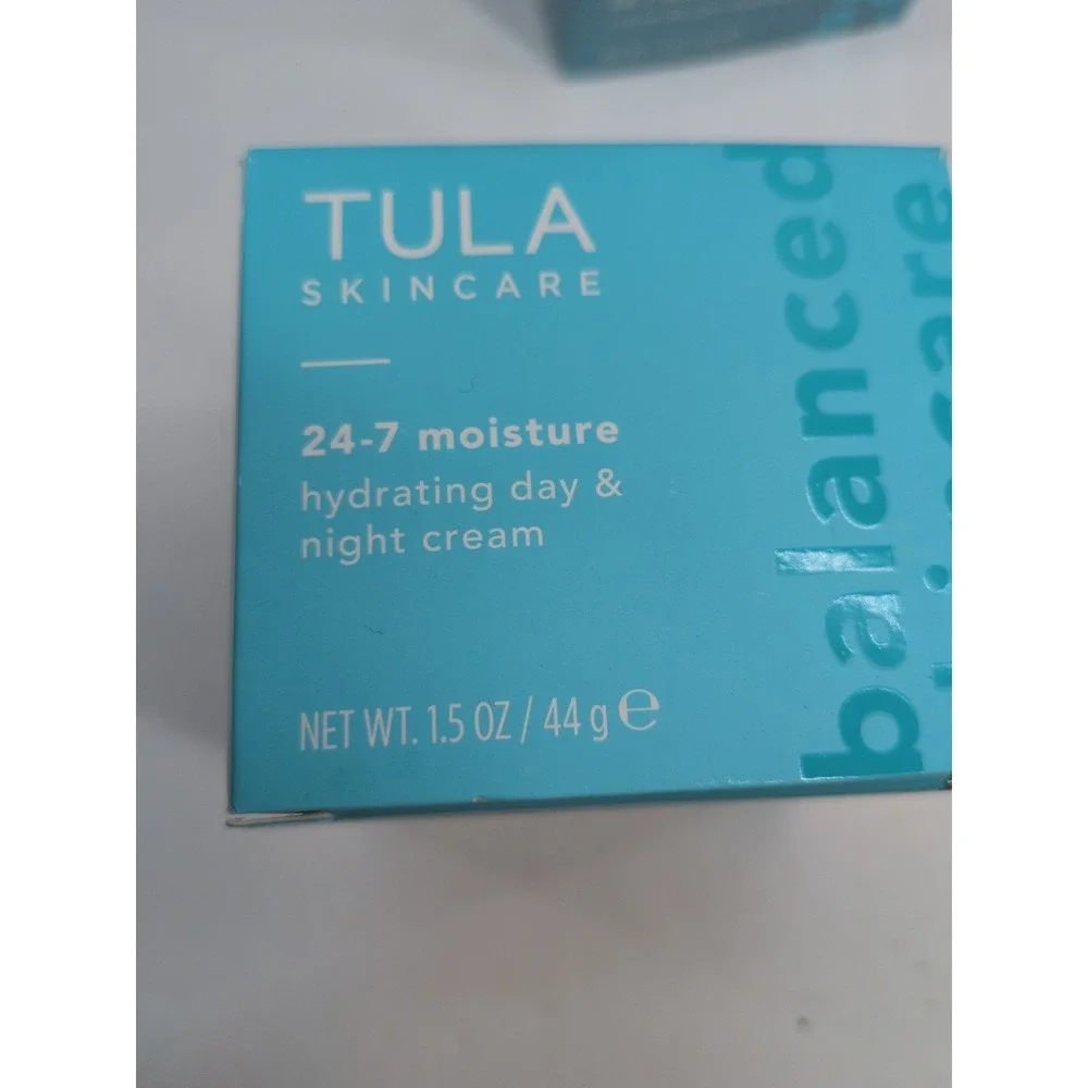 NIB LOT 2!🥰TULA  24-7 Moisture Hydrating Day & Night Cream 1.5oz/44g Each